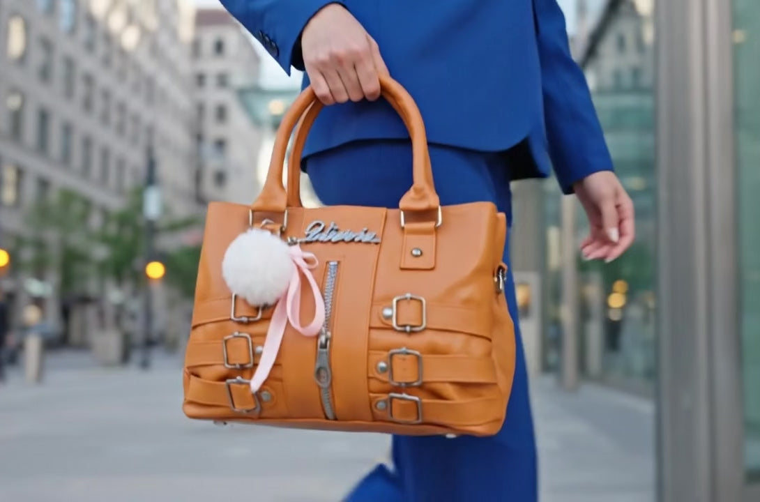 My City Tote - Faux-Leather Handbag